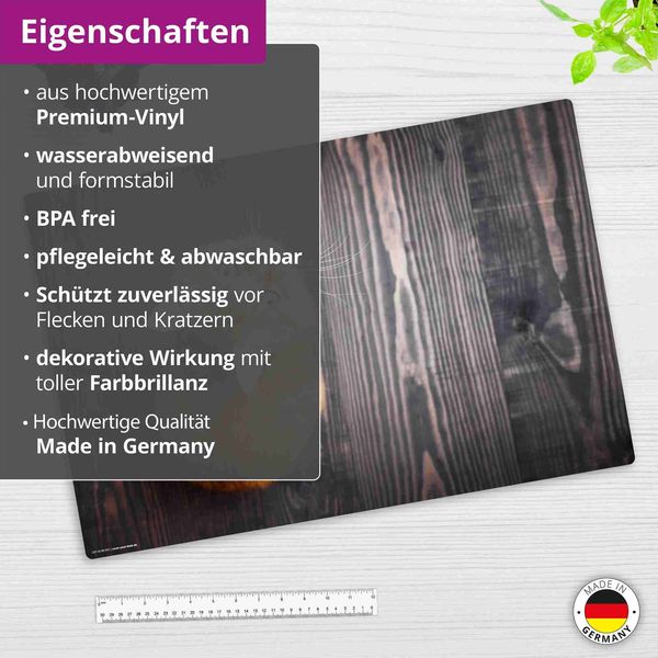 Produktbild: Cover-your-desk Schreibtischunterlage f&uuml;r Kinder und Erwachsene Orange Katze, aus hochwertigem Vinyl , 60 x 40 cm