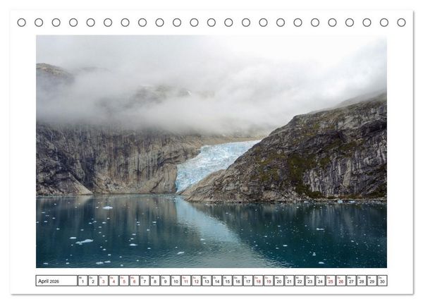 Produktbild: Gr&ouml;nland - eisige Landschaften im Prins Christian Sund (Tischkalender 2026 DIN A5 quer), CALVENDO Monatskalender
