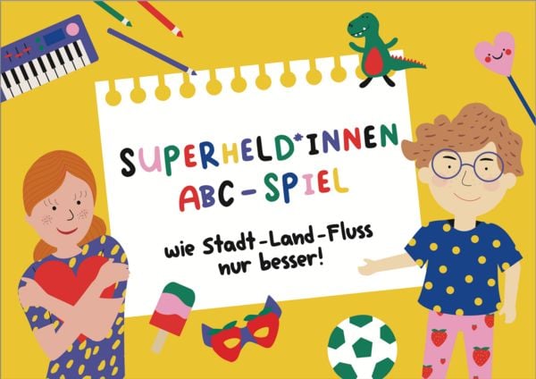 Produktbild: Superheld*innen ABC-Spiel