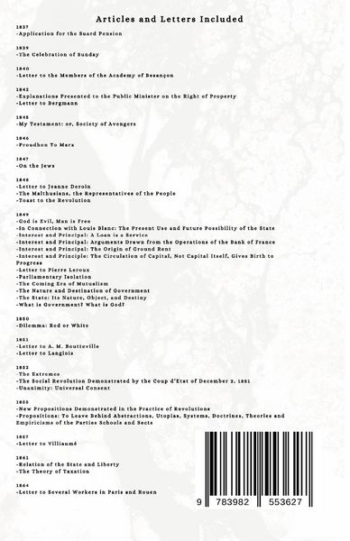 Produktbild: A Collection of Scattered Articles and Letters of Proudhon