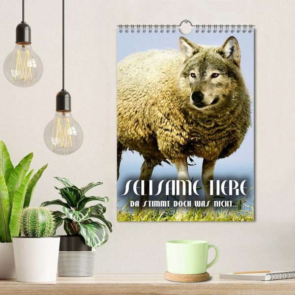 Produktbild: Seltsame Tiere - da stimmt doch was nicht... (Wandkalender 2026 DIN A4 hoch), CALVENDO Monatskalender