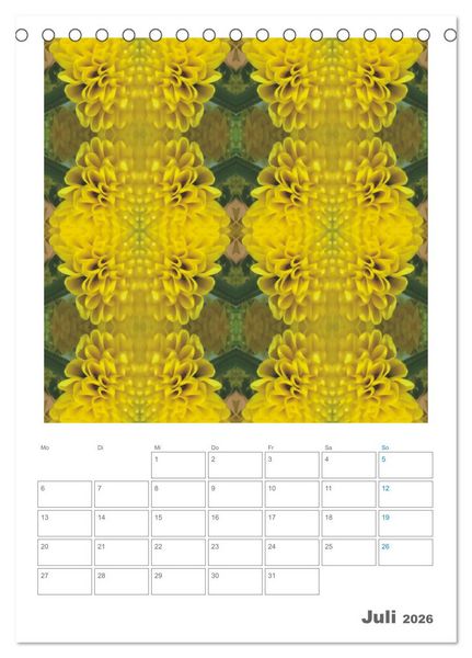 Produktbild: Axis Mater Naturae (Tischkalender 2026 DIN A5 hoch), CALVENDO Monatskalender