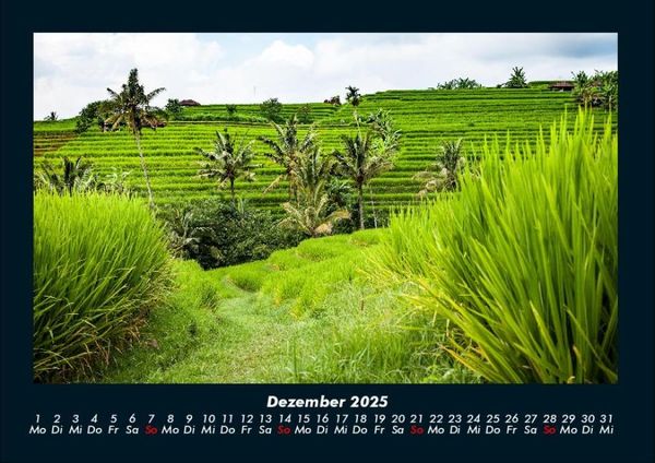 Produktbild: Indonesiens Sch&ouml;nheit 2025 Fotokalender DIN A4