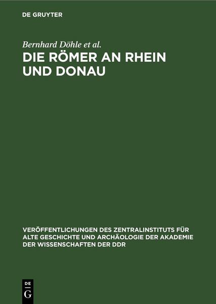 Produktbild: Die R&ouml;mer an Rhein und Donau