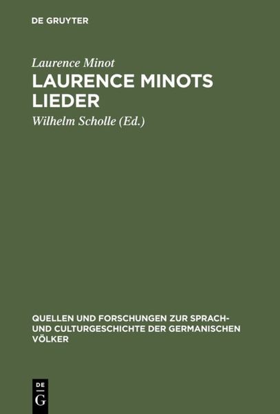 Produktbild: Laurence Minots Lieder