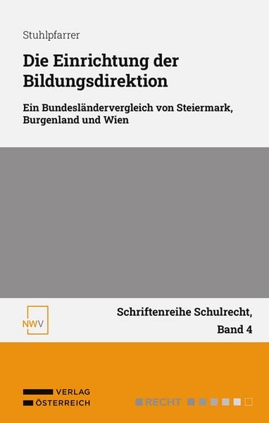 Produktbild: Die Einrichtung der Bildungsdirektion