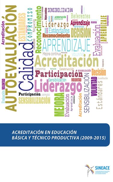 Produktbild: Acreditaci&oacute;n en educaci&oacute;n b&aacute;sica y t&eacute;cnico productiva (2009-2015)