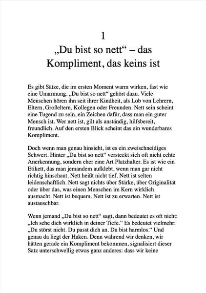 Produktbild: Nicht Nett, Sondern Echt
