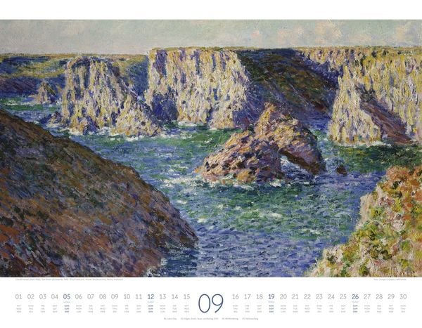 Produktbild: Kunstwerk Meer Kalender 2027