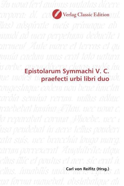 Produktbild: Epistolarum Symmachi V. C. praefecti urbi libri duo