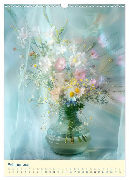 Produktbild: Blumen in zauberhaftem Licht (Wandkalender 2026 DIN A3 hoch), CALVENDO Monatskalender