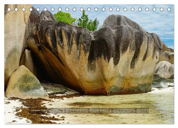 Produktbild: Seychellen - Inselparadiese Mah&eacute; La Digue Praslin (Tischkalender 2026 DIN A5 quer), CALVENDO Monatskalender