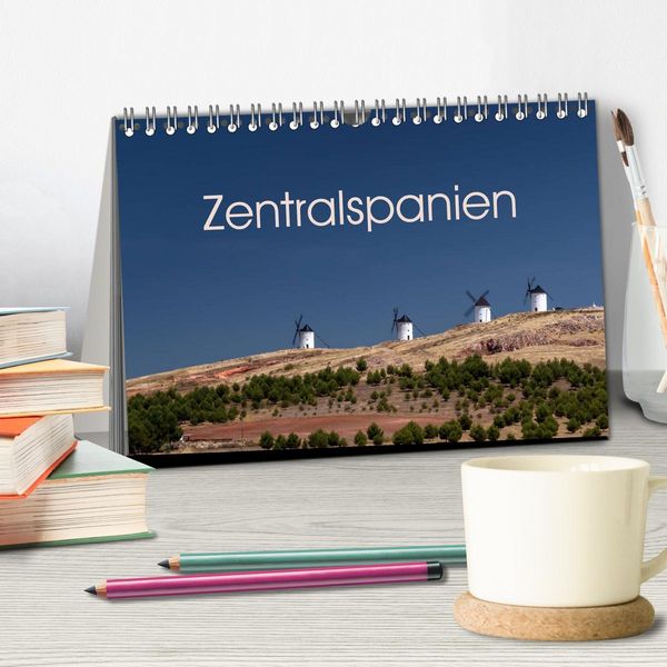Produktbild: Zentralspanien (Tischkalender 2026 DIN A5 quer), CALVENDO Monatskalender