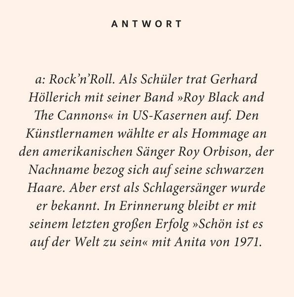 Produktbild: Deutsche Schlager-Quiz