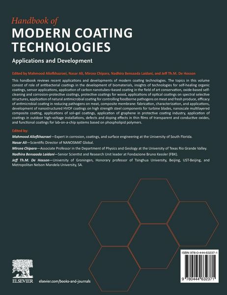 Produktbild: Handbook of Modern Coating Technologies