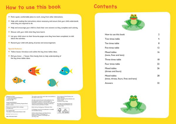 Produktbild: Times Tables Ages 5-7