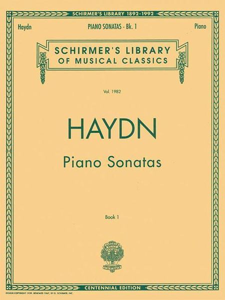 Produktbild: Piano Sonatas - Book 1