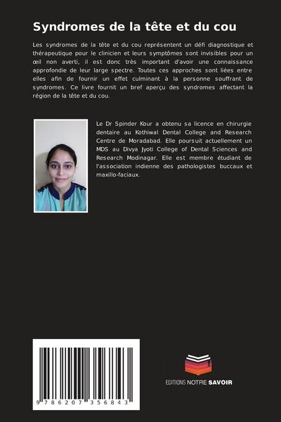 Produktbild: Syndromes de la t&ecirc;te et du cou