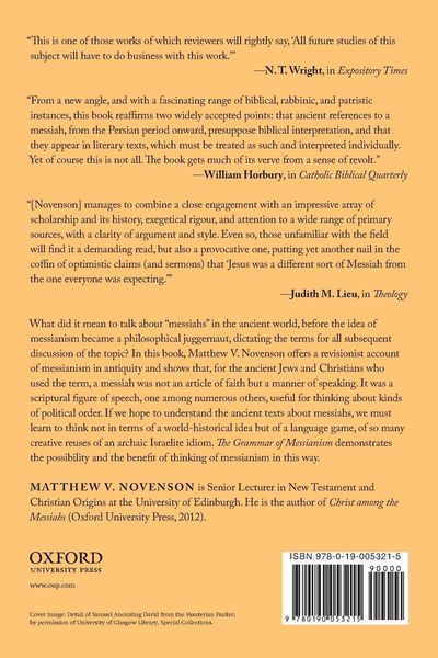 Produktbild: The Grammar of Messianism
