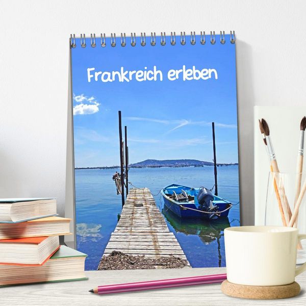 Produktbild: Frankreich erleben (Tischkalender 2026 DIN A5 hoch), CALVENDO Monatskalender