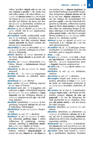 Produktbild: Langenscheidt Abitur-W&ouml;rterbuch Latein Klausurausgabe