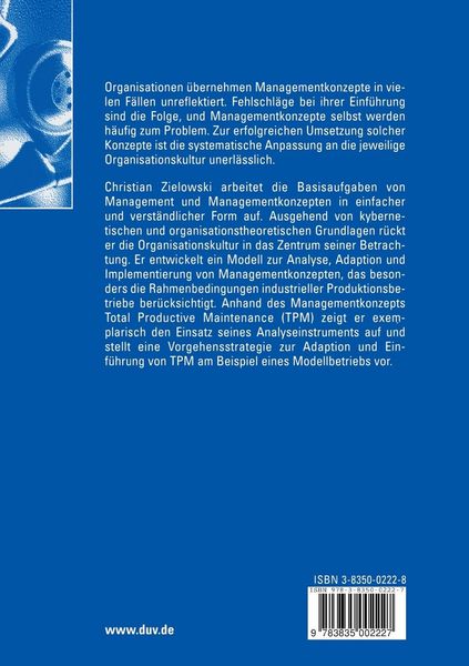 Produktbild: Managementkonzepte aus Sicht der Organisationskultur
