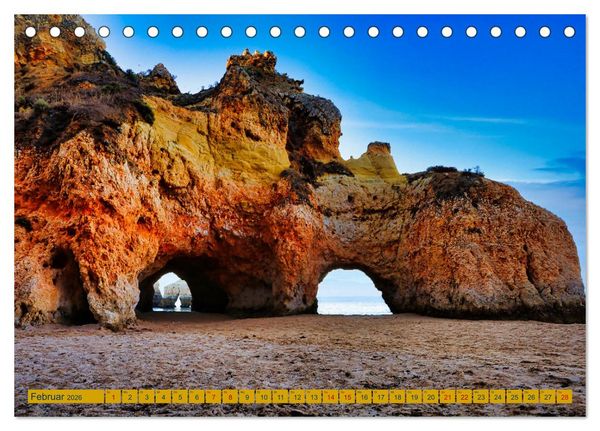 Produktbild: Algarve pur (Tischkalender 2026 DIN A5 quer), CALVENDO Monatskalender