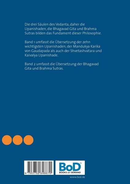 Produktbild: Die drei S&auml;ulen des Vedanta Band 2