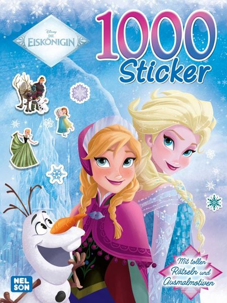 Produktbild: Disney Die Eisk&ouml;nigin: 1000 Sticker
