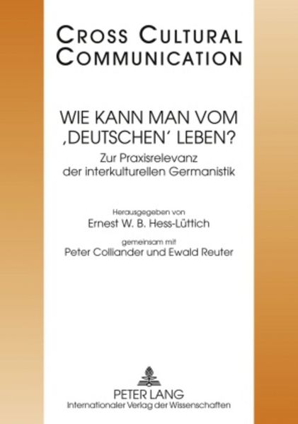 Wie kann man vom ‘Deutschen’ leben?, Taschenbuch von , Peter Lang GmbH, Internationaler Verlag der Wissenschaften, 9783631592236