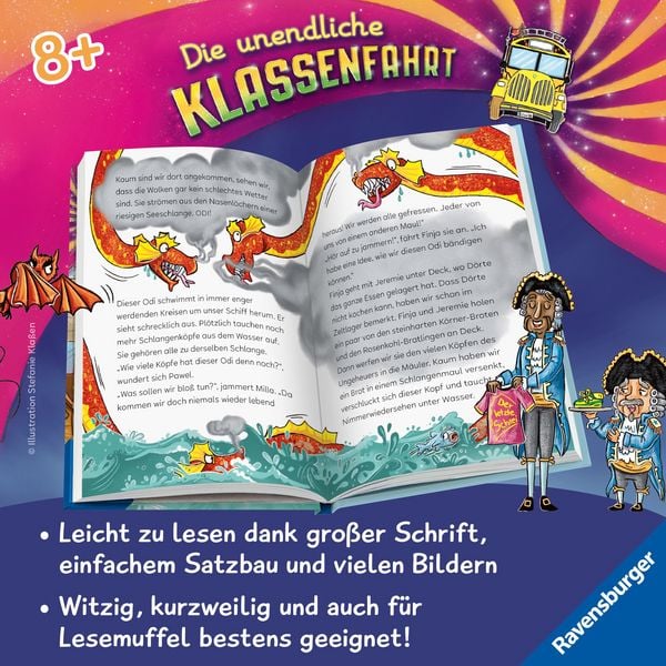 Produktbild: Die unendliche Klassenfahrt - Der Schatz auf der Dreizack-Insel