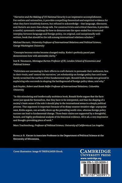 Produktbild: Narrative and the Making of US National Security
