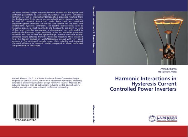Produktbild: Harmonic Interactions in Hysteresis Current Controlled Power Inverters