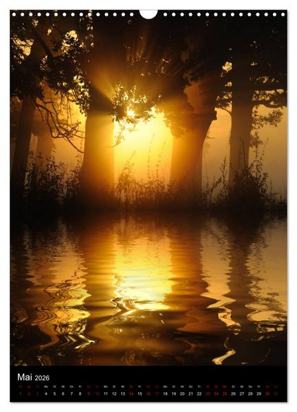 Produktbild: Mystische Stimmungen (Wandkalender 2026 DIN A3 hoch), CALVENDO Monatskalender
