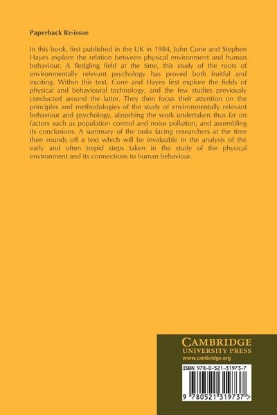 Produktbild: Environmental Problems/Behavioral Solutions