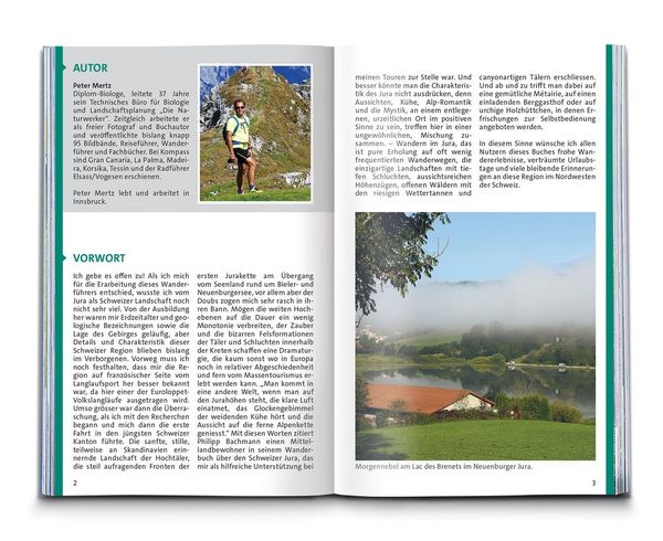 Produktbild: KOMPASS Wanderf&uuml;hrer Schweizer Jura, 55 Touren