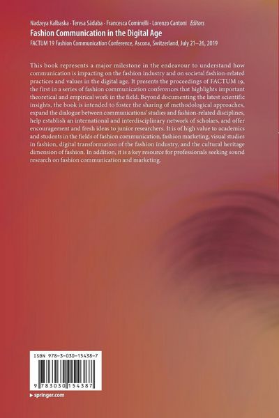 Produktbild: Fashion Communication in the Digital Age