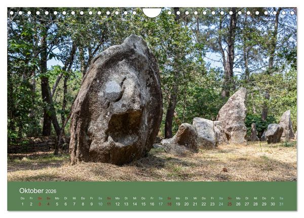 Produktbild: Mysteri&ouml;se Megalithen (Wandkalender 2026 DIN A4 quer), CALVENDO Monatskalender