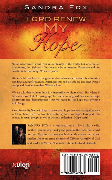 Produktbild: Lord Renew My Hope