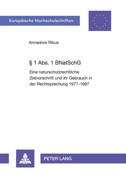 Produktbild: &sect; 1 Abs. 1 BNatSchG