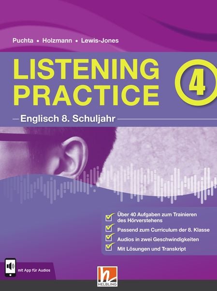 Produktbild: Listening Practice 4. Heft inkl. HELBLING Media App