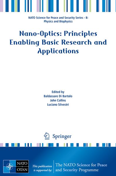 Produktbild: Nano-Optics: Principles Enabling Basic Research and Applications