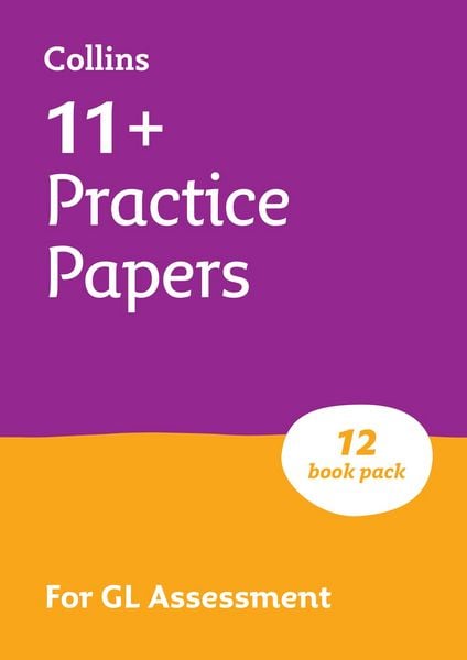 Produktbild: 11+ GL English, Maths, Verbal Reasoning and Non-Verbal Reasoning Practice Papers Pack (with 12 Practice Papers books)