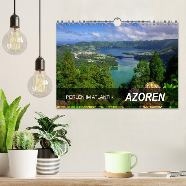 Produktbild: Perlen im Atlantik - Azoren (Wandkalender 2026 DIN A4 quer), CALVENDO Monatskalender