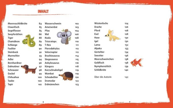 Produktbild: Tiere zeichnen f&uuml;r Kids &ndash; &Uuml;ber 100 kunterbunte Lieblingstiere mit einfachen Formen Schritt-f&uuml;r-Schritt malen lernen