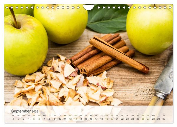 Produktbild: ApfelZEIT - Nat&uuml;rlich k&ouml;stlich (Wandkalender 2026 DIN A4 quer), CALVENDO Monatskalender