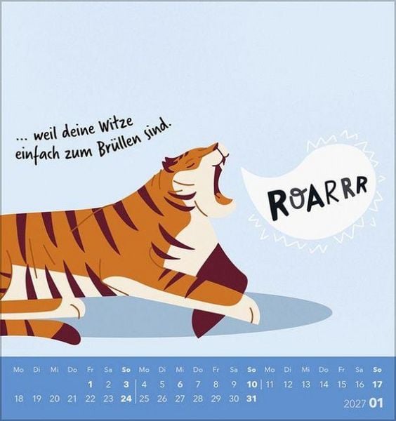 Produktbild: Ich hab dich tierisch gern 2027