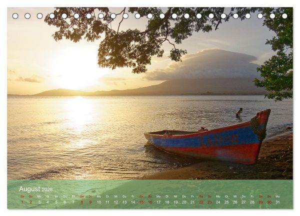 Produktbild: Entdecke Nicaragua (Tischkalender 2026 DIN A5 quer), CALVENDO Monatskalender