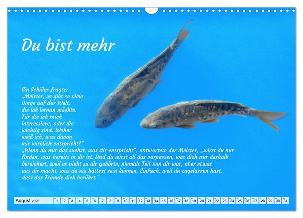Produktbild: Und der Zen-Meister sprach (Wandkalender 2026 DIN A3 quer), CALVENDO Monatskalender