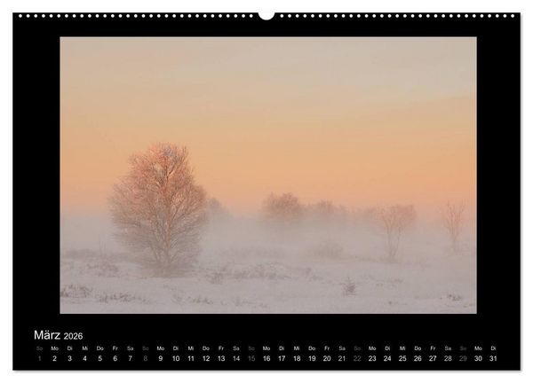 Produktbild: Hohes Venn und Ardennen (hochwertiger Premium Wandkalender 2026 DIN A2 quer), Kunstdruck in Hochglanz